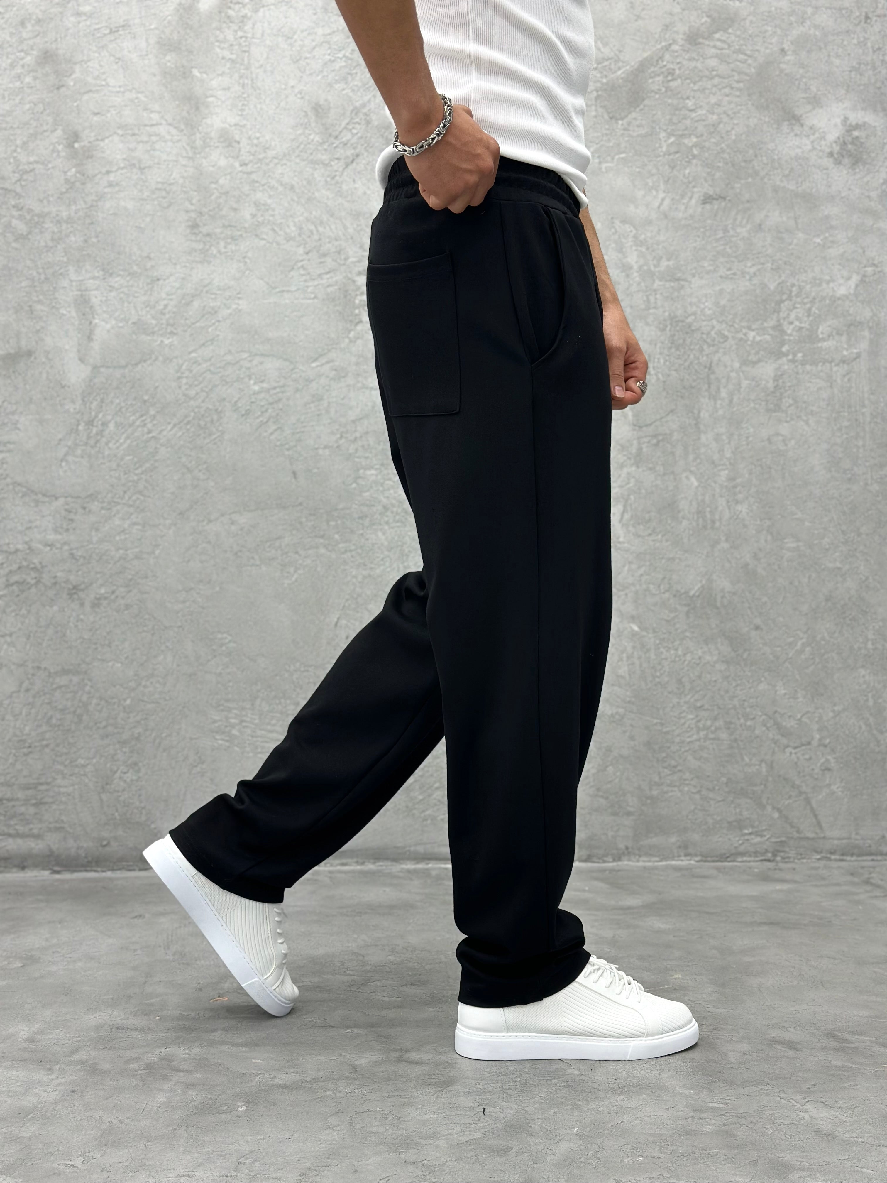 EF316 Dubble face baggy jogger pantolon