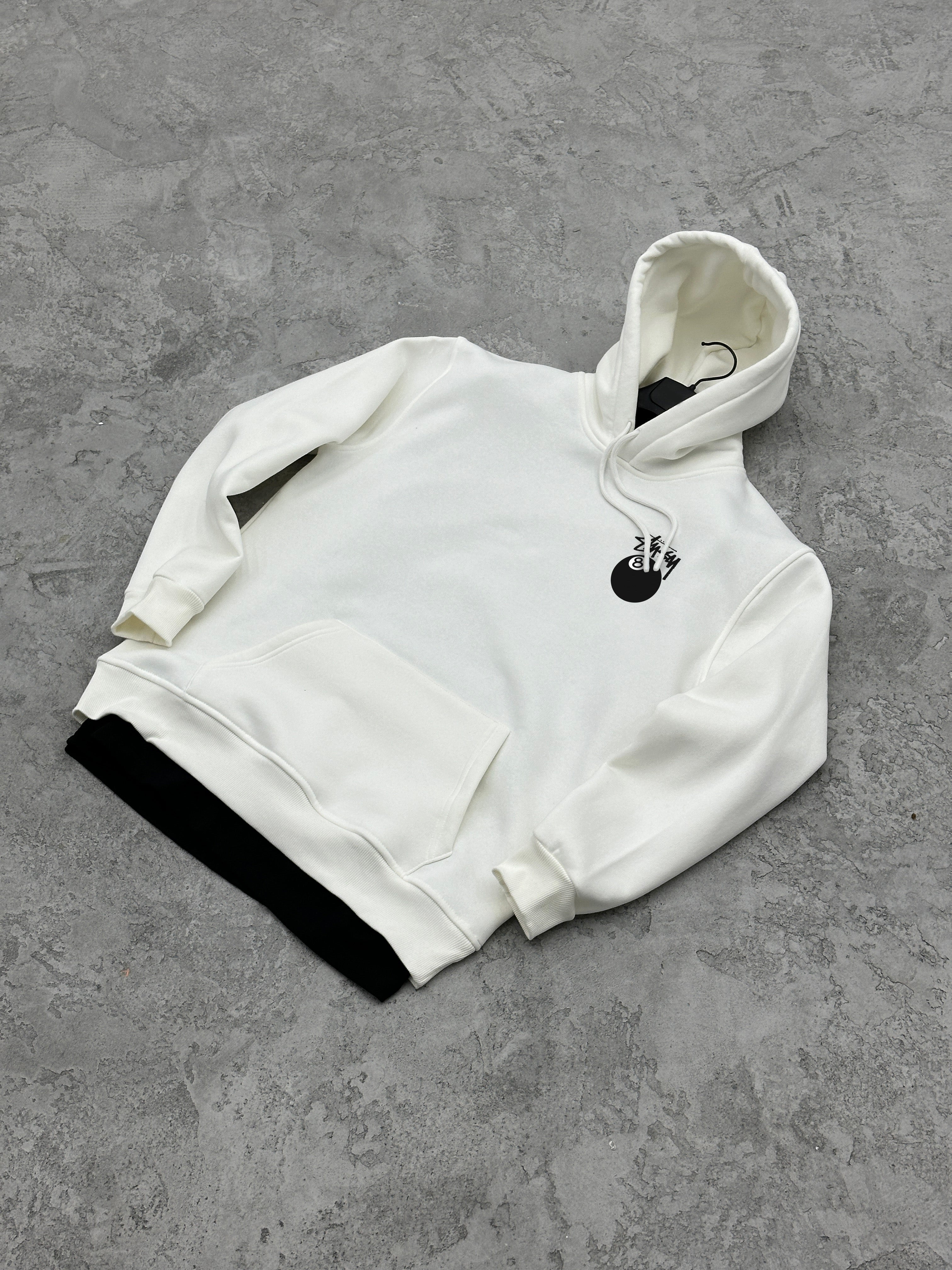 S111 3 İPLİK ŞARDONLU STUSSY BASKILI SWEATSHIRT