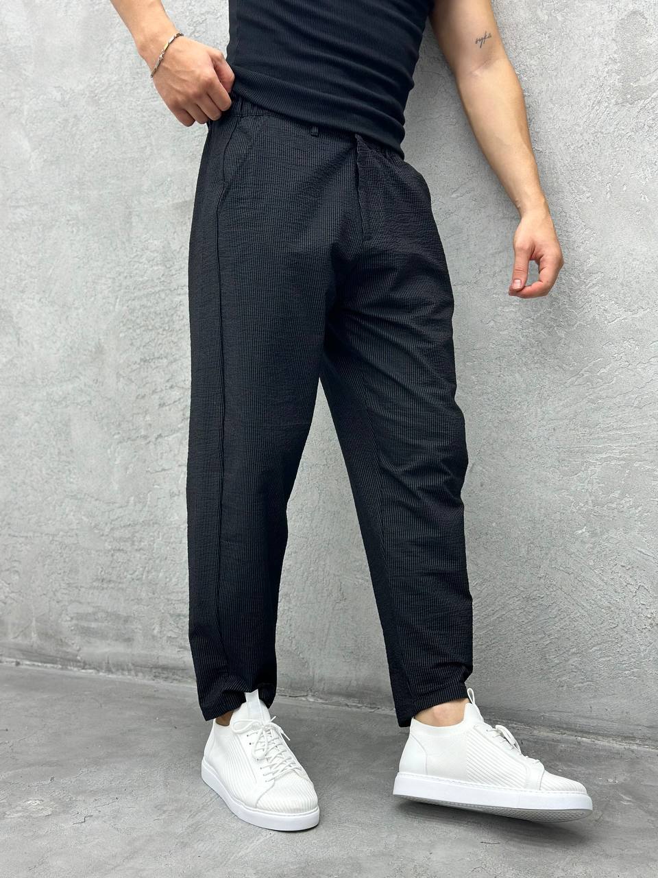 EF443 BOYFRİEND ÇİZGİ DETAYLI JOGGER PANTOLON .W